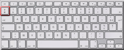 Comment taper l'arobase sur le clavier ?